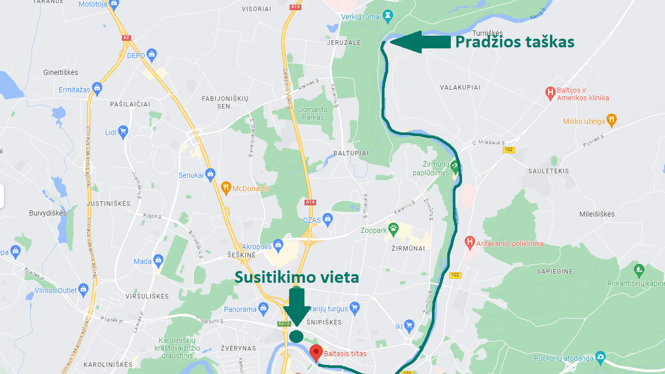 Irklentės nuoma Vilniuje